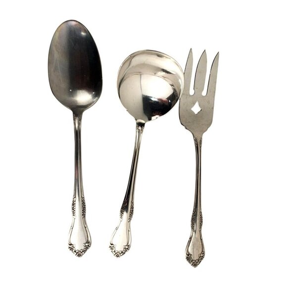 Wm. A. Rogers Oneida Ltd, MANSFIELD Amadeus 46 piece set - Picture 15 of 16